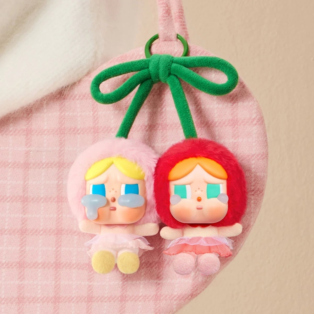 Pop Mart Crybaby Love You Cherry Much Plush New Sealed Hanging Card